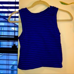 Free People Striped Crop